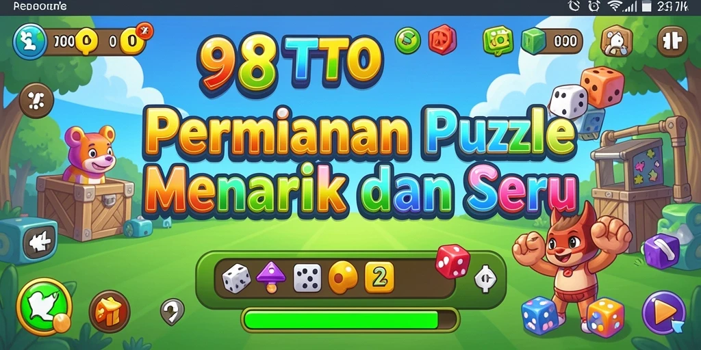 Gambaran gameplay menarik dari 98TOTO dengan puzzle yang menantang.
