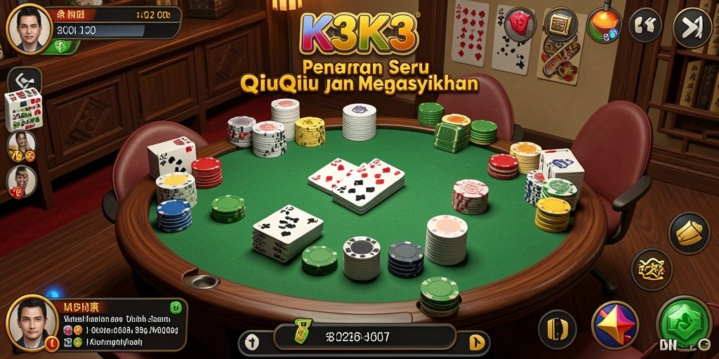 Tampilan gameplay QiuQiu yang menarik dan seru.