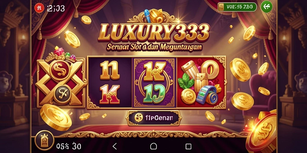 Tampilan gameplay mengasyikkan di LUXURY333 dengan fitur-fitur menarik.