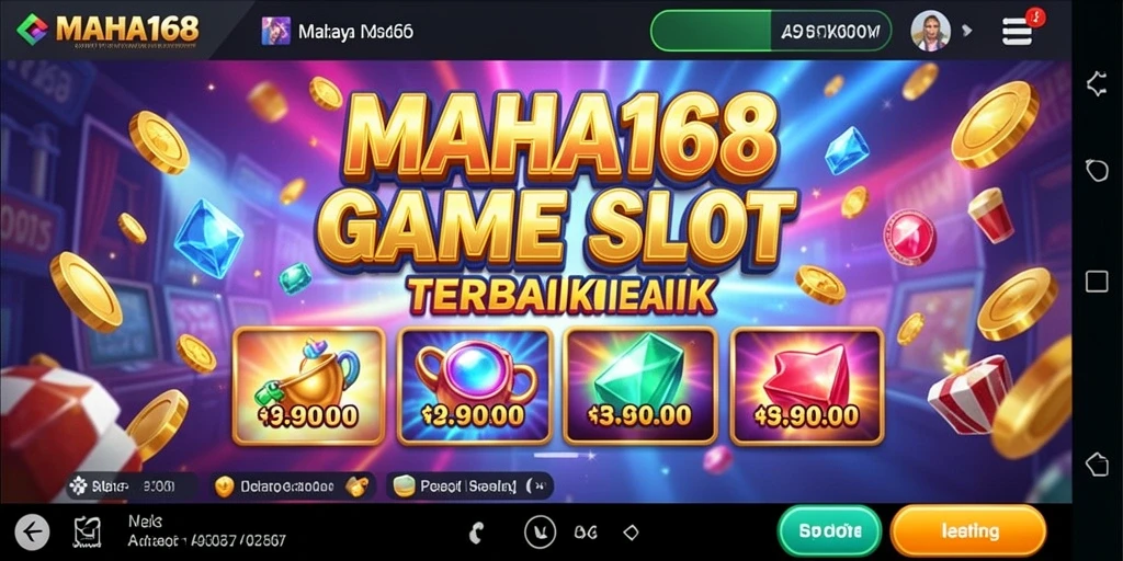 Tampilan menarik dari gameplay Slot MAHA168 yang penuh petualangan.