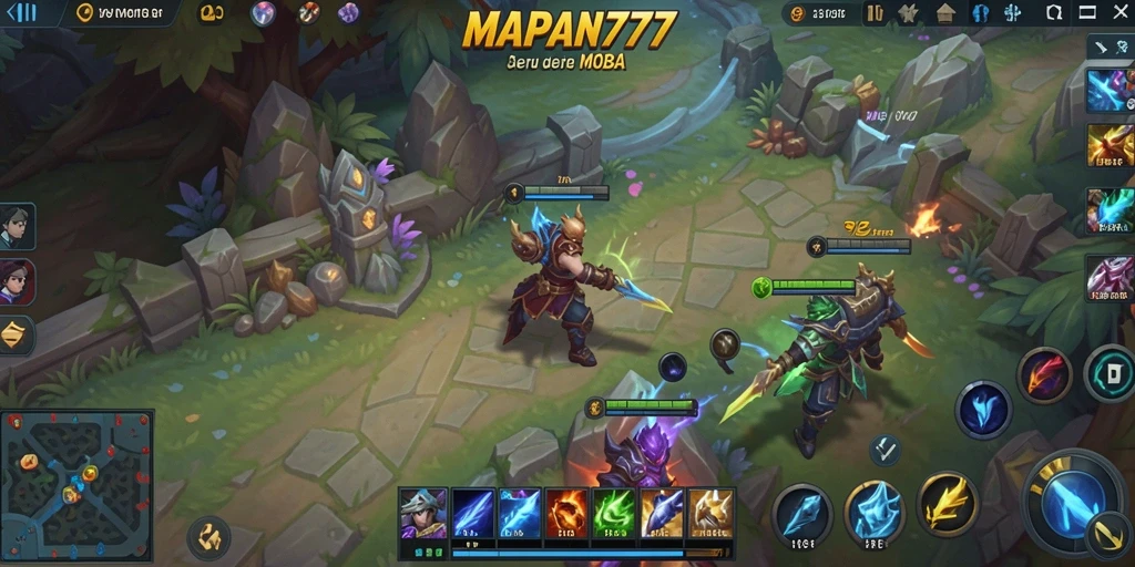 Tampilan gameplay seru dan mendebarkan dalam MAPAN777.
