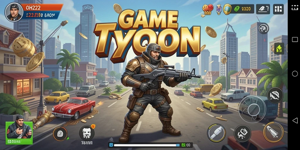 Tampilan gameplay seru dan menantang dalam OH222.