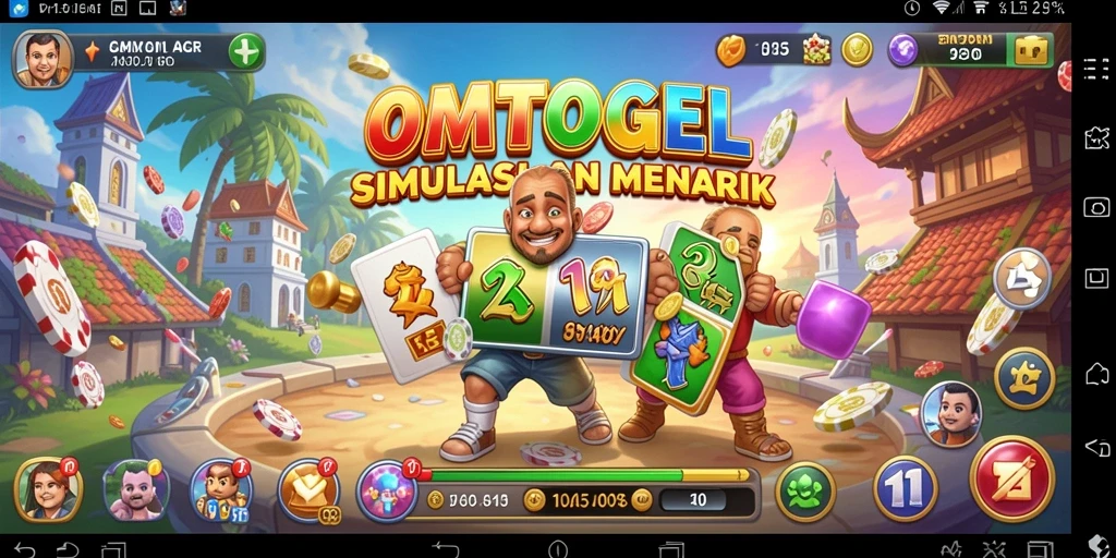 Tangkapan layar OMTOGEL menampilkan pengalaman gameplay yang mendalam dan interaktif.