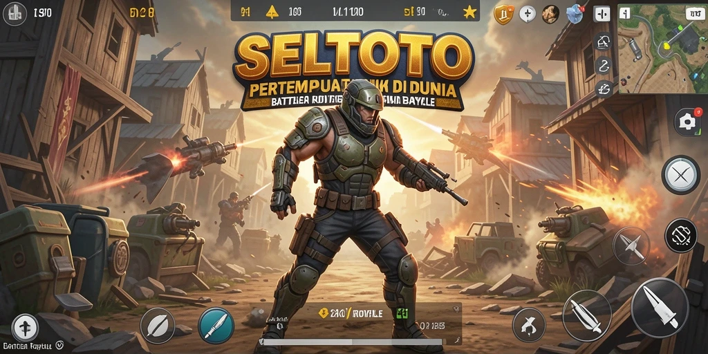 Tampilan aksi pertempuran intens di SELTOTO.