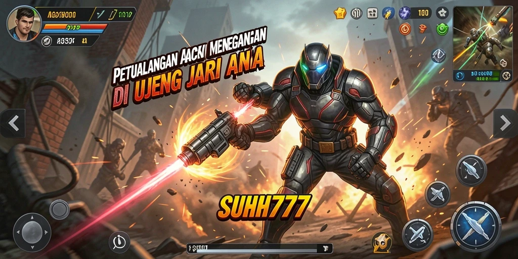 Tampilan utama gameplay SUHU777 dengan aksi seru dan mendebarkan.