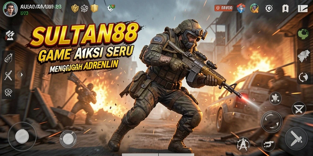 Tangkapan layar SULTAN88 menampilkan aksi pertarungan yang mendebarkan.