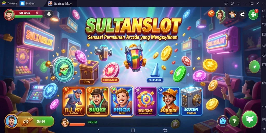 Gambaran gameplay utama SULTANSLOT yang seru dan menegangkan.